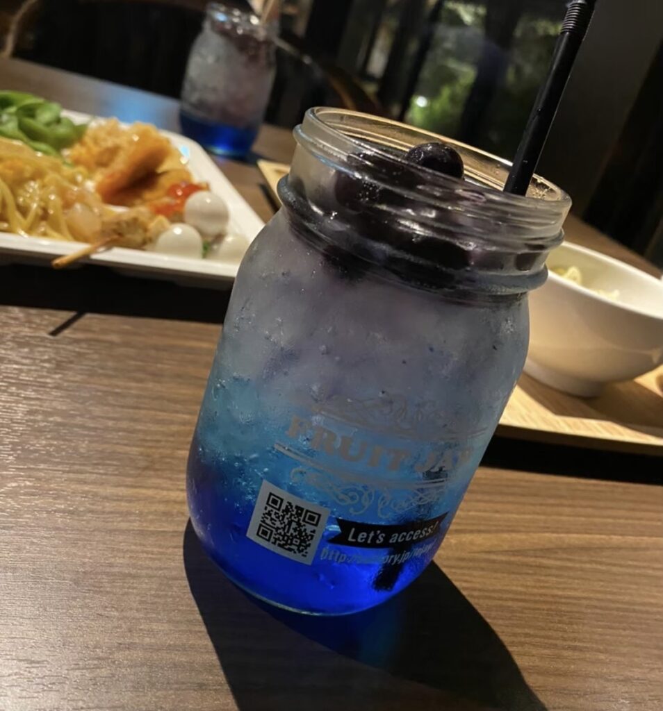 アンダリゾート伊豆高原のバータイムのカクテル