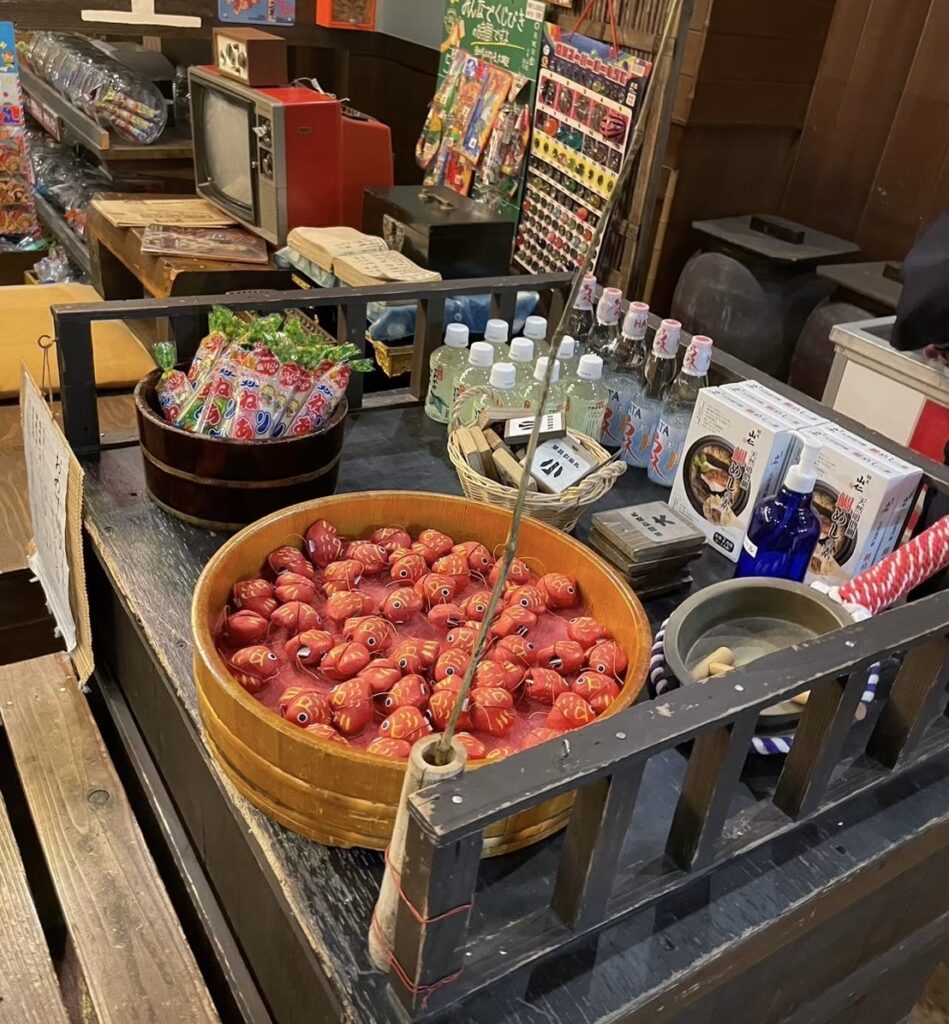 アオアヲナルトリゾートの縁日コーナー
